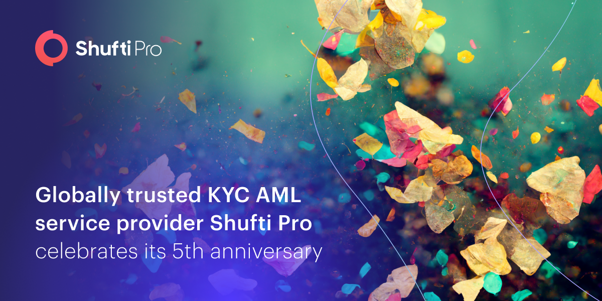 Shufti Celebrates 5 Years of Innovation in the IDV Industry