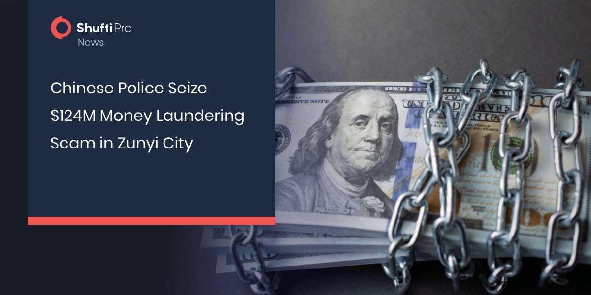 Chinese Police Seize $124M Money Laundering Scam in Zunyi City