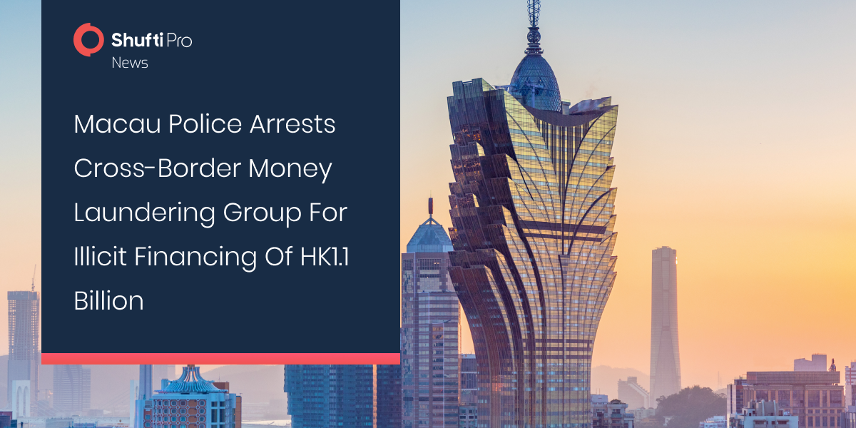 Macau Police Arrests Cross-border Money Laundering Group for Illicit Financing of HK1.1 Billion