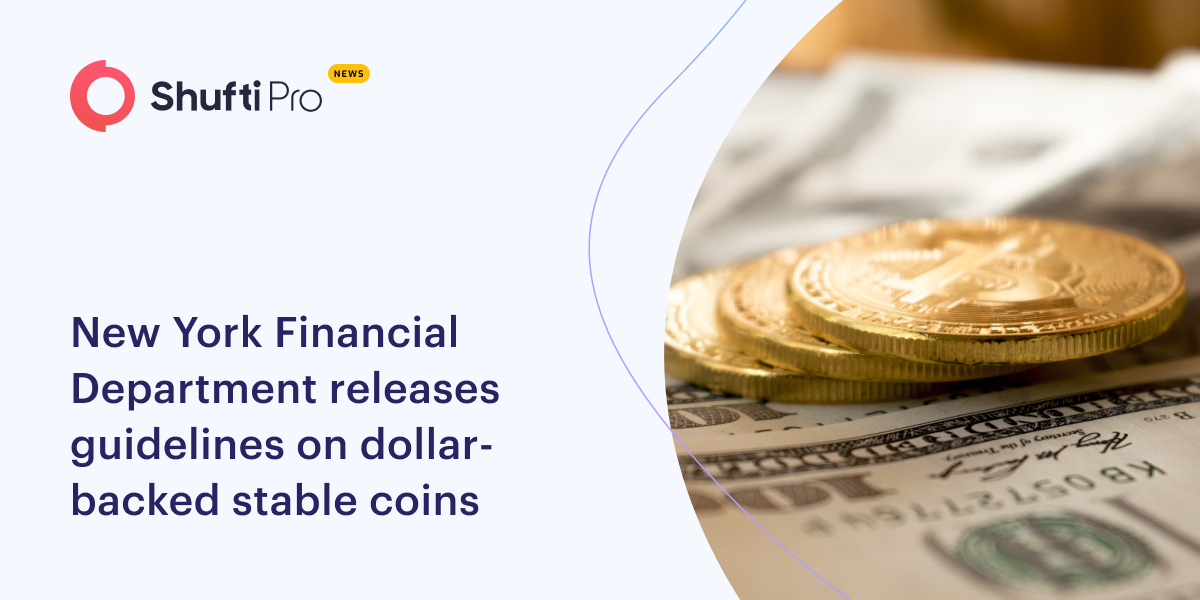 New York Financial Department Releases Guidelines On Dollar-Backed Stable Coins