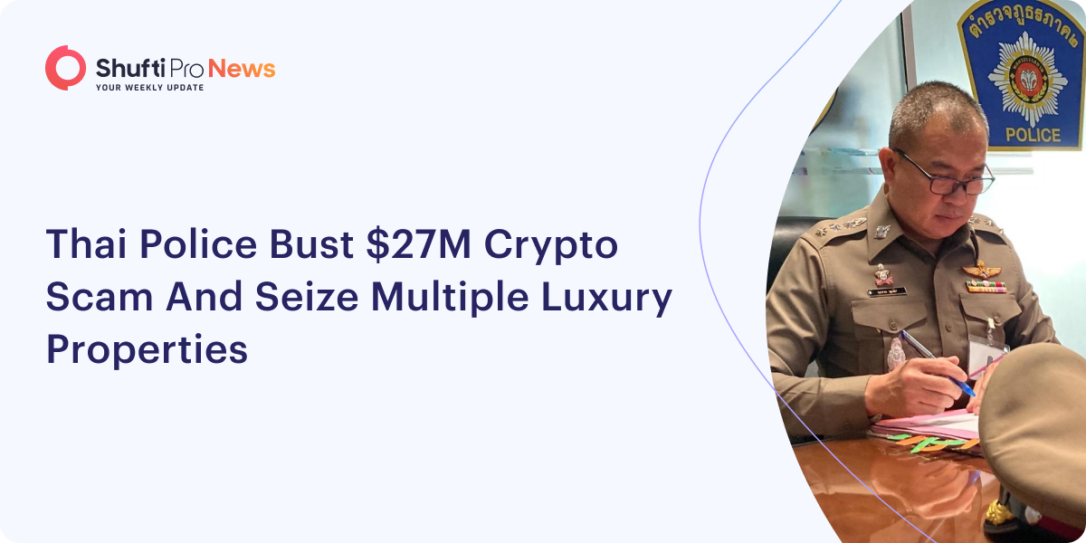 Thai Police Bust $27M Crypto Scam and Seize Multiple Luxury Properties